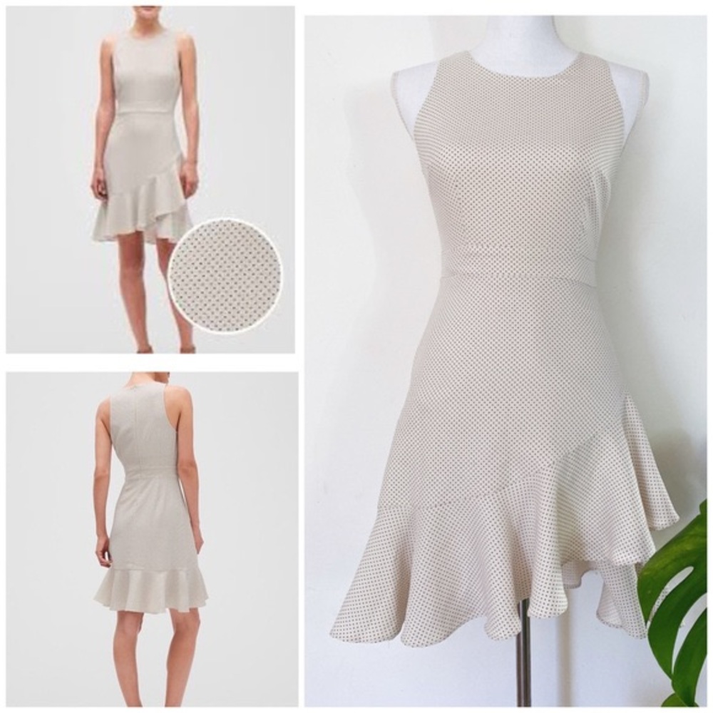 Banana Republic Dress Ruffle Hem Size 4